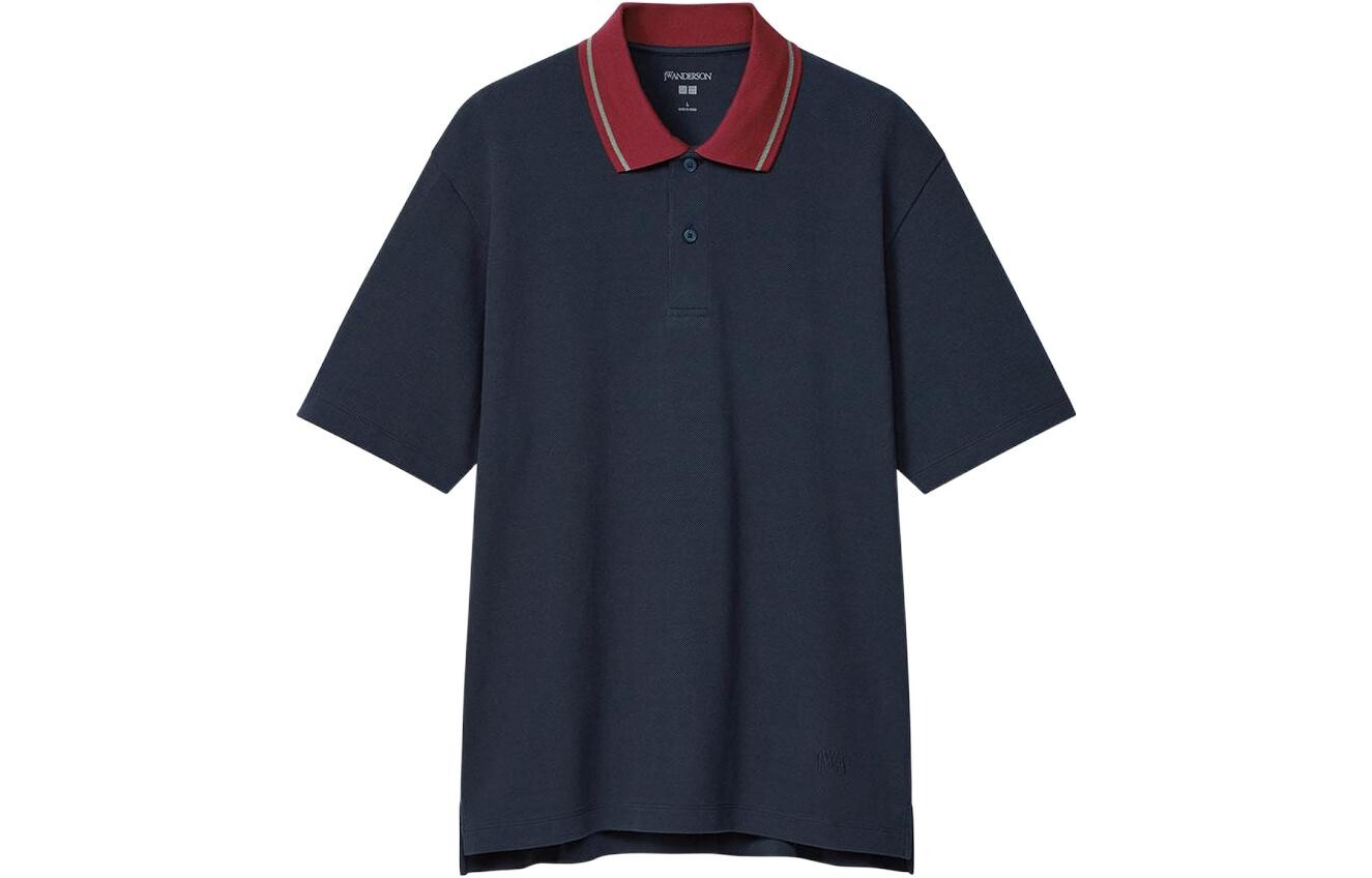 Мужская рубашка поло Jw Anderson Co-Branded Series, темно-синяя Uniqlo, темно-синий
Мужская рубашка поло Jw Anderson Co-Branded Series, темно-синяя Uniqlo, темно-синий