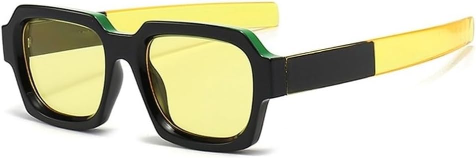 Популярные модные квадратные двухцветные панк-солнцезащитные очки для мужчин, винтажные сине-оранжевые очки, женские солнцезащитные очки UV400 SKFGNX, Black Yellow Yellow
Популярные модные квадратные двухцветные панк-солнцезащитные очки для мужчин, винтажные сине-оранжевые очки, женские солнцезащитные очки UV400 SKFGNX, Black Yellow Yellow
