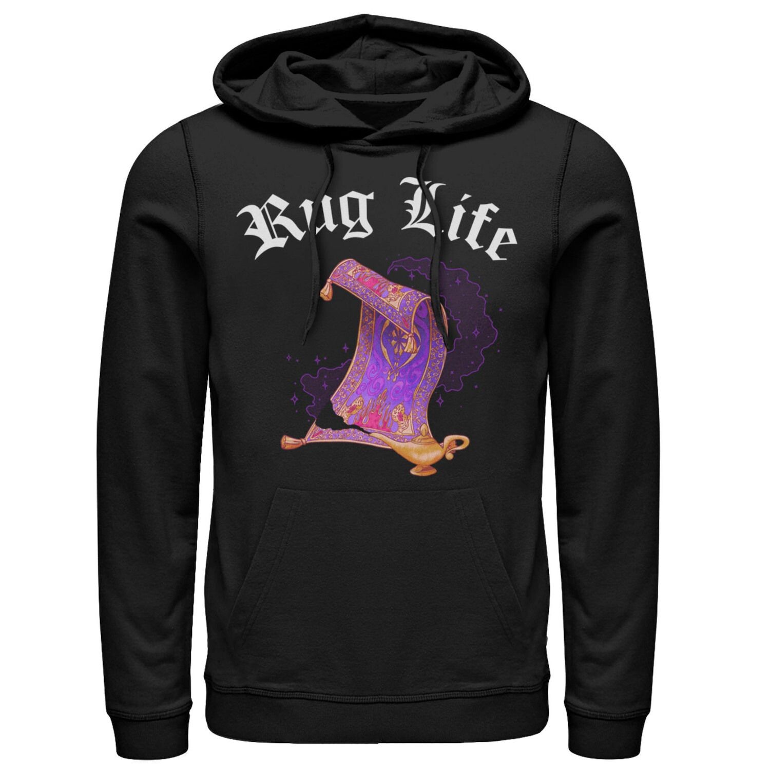 Мужской пуловер с капюшоном Disney Aladdin Rug Life
Мужской пуловер с капюшоном Disney Aladdin Rug Life