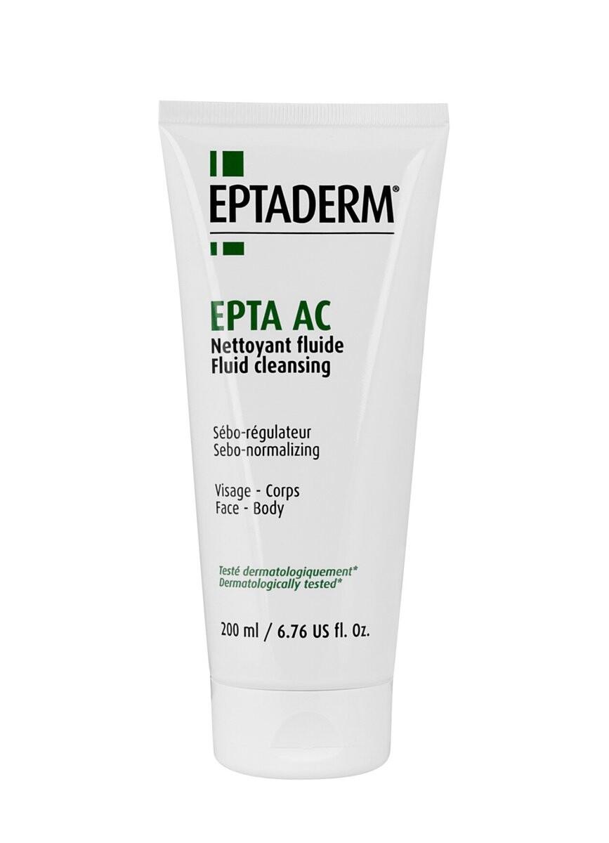 EPTA AC Cleansing Fluid, жидкость для очищения акне и жирной кожи, 200 мл Eptaderm
EPTA AC Cleansing Fluid, жидкость для очищения акне и жирной кожи, 200 мл Eptaderm