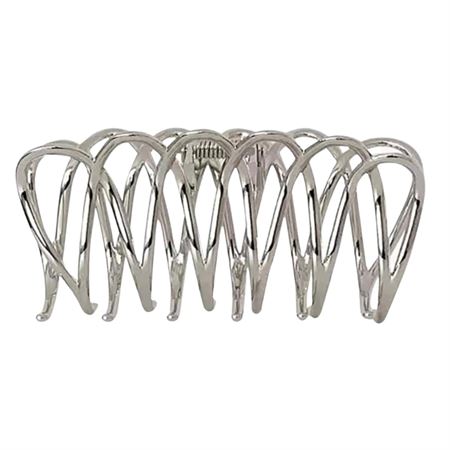 Резинка для волос olive metall haarklammer Soho, silber, количество 1 шт.
Резинка для волос olive metall haarklammer Soho, silber, количество 1 шт.