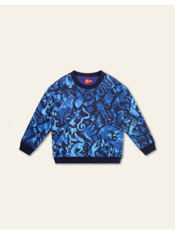 Толстовка с капюшоном Oilily, синий 
Толстовка с капюшоном Oilily, синий