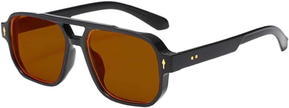 Солнцезащитные очки с защитой от УФ-излучения UV400 | Двойная перемычка, заклепки, градиентные линзы | Яркие цветные линзы для женщин и мужчин, для занятий спортом на открытом воздухе и вождения DSVIGF, 03
Солнцезащитные очки с защитой от УФ-излучения UV400 | Двойная перемычка, заклепки, градиентные линзы | Яркие цветные линзы для женщин и мужчин, для занятий спортом на открытом воздухе и вождения DSVIGF, 03