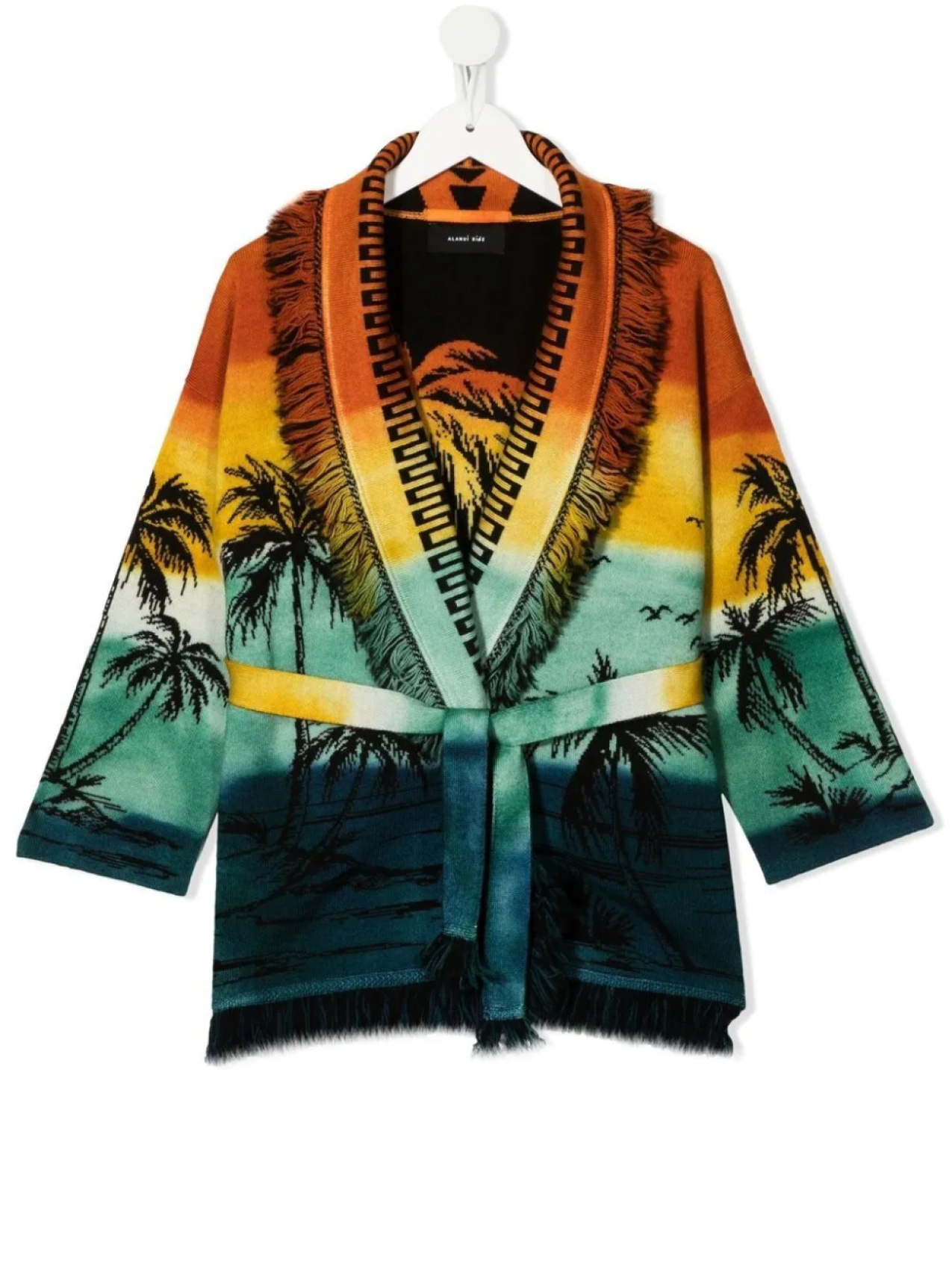 Alanui Kids кардиган с бахромой и принтом, мультиколор
Alanui Kids кардиган с бахромой и принтом, мультиколор