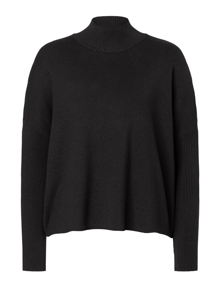 далее, мягкий тонкий вязаный свитер черного цвета More & More
далее, мягкий тонкий вязаный свитер черного цвета More & More