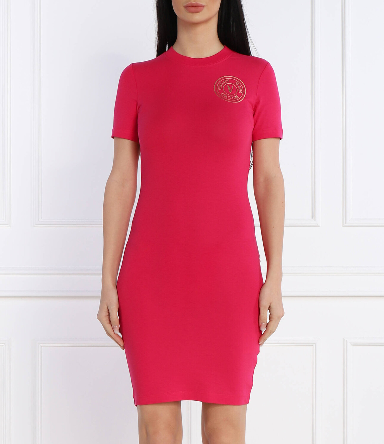 Платье Versace Jeans Couture, фуксия
Платье Versace Jeans Couture, фуксия