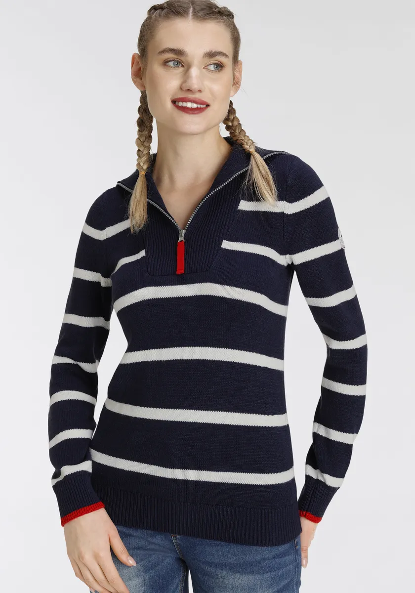 KangaROOS Troyer с молнией классического полосатого дизайна, белый
KangaROOS Troyer с молнией классического полосатого дизайна, белый