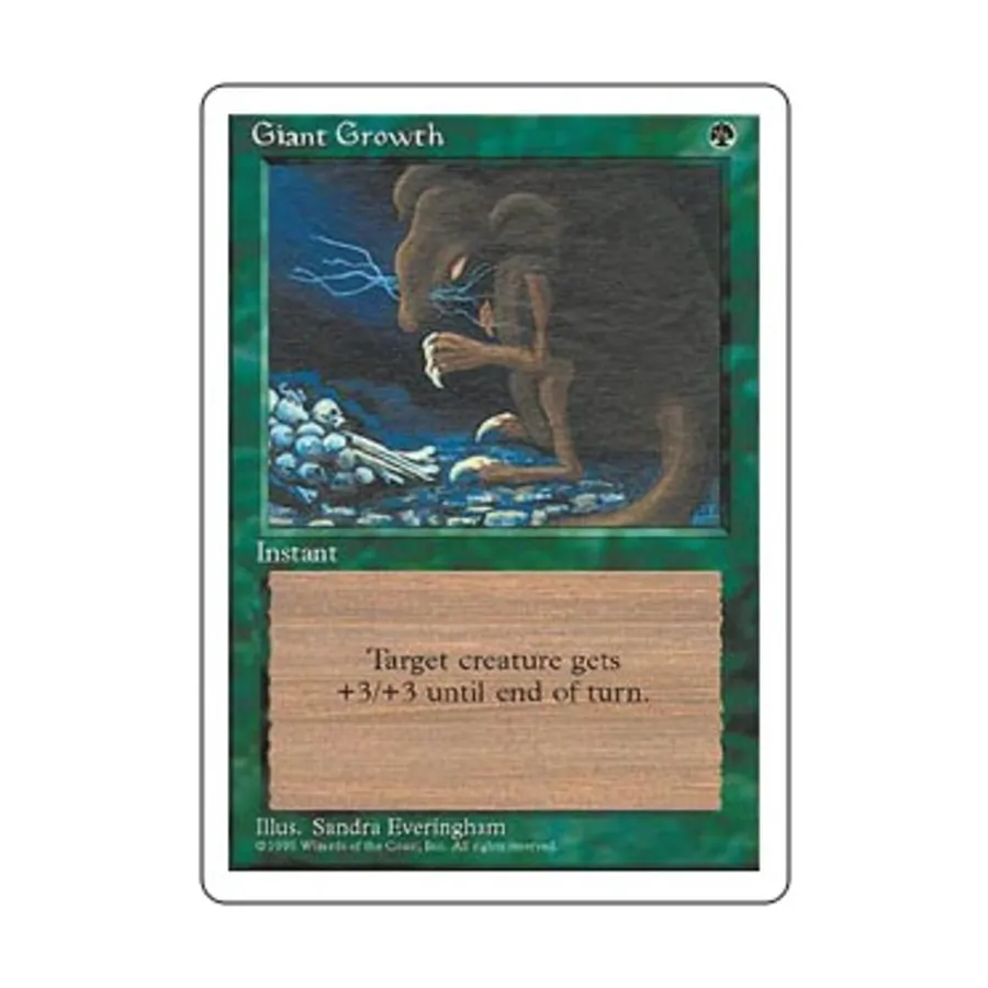 CCG Гигантский рост (С), MTG - 4th Edition
CCG Гигантский рост (С), MTG - 4th Edition