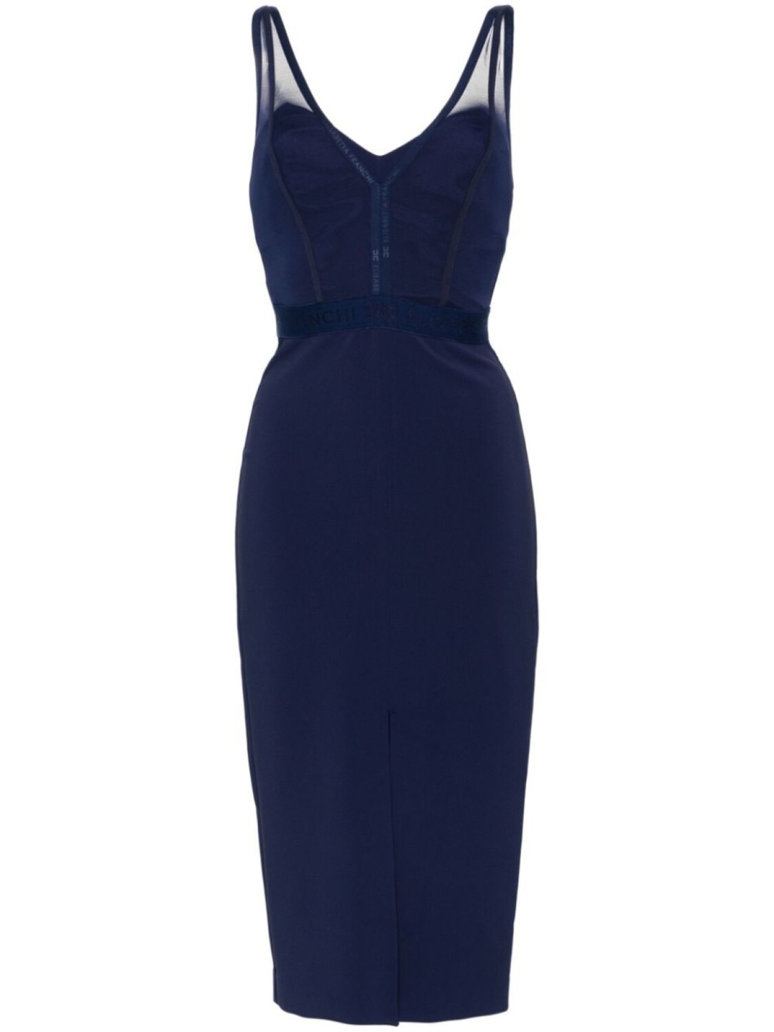 Elisabetta Franchi платье миди с корсетом, синий
Elisabetta Franchi платье миди с корсетом, синий