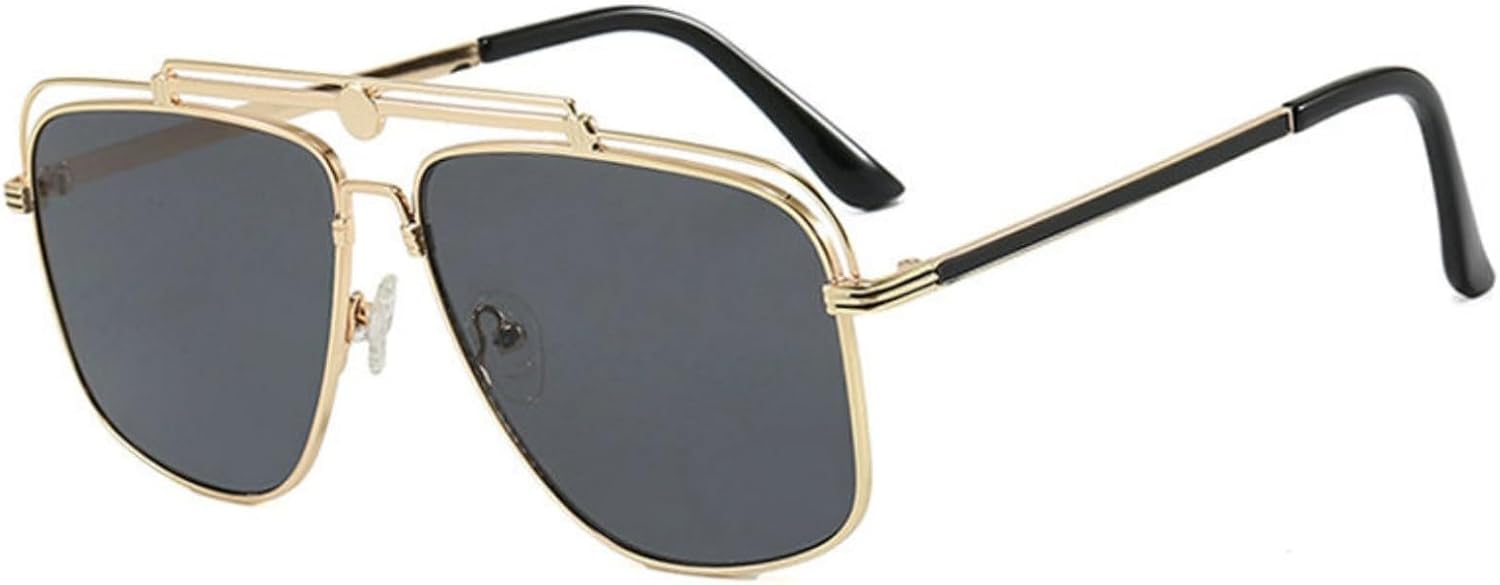 Солнцезащитные очки Willochra в стиле ретро «пилот» большого размера для женщин и мужчин. Классический винтажный стиль 70-х. Солнцезащитные очки в крупной оправе с защитой от УФ-излучения UV400, C2
Солнцезащитные очки Willochra в стиле ретро «пилот» большого размера для женщин и мужчин. Классический винтажный стиль 70-х. Солнцезащитные очки в крупной оправе с защитой от УФ-излучения UV400, C2