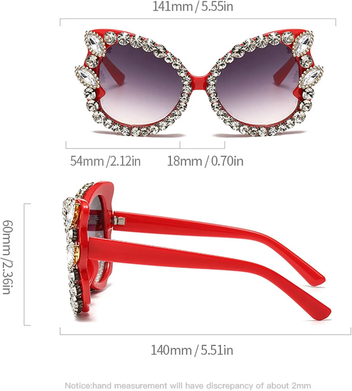 Ретро-солнцезащитные очки «кошачий глаз» со стразами, винтажные большие солнцезащитные очки с бриллиантами для женщин и девушек, очки для вечеринок mincl, Leopard
Ретро-солнцезащитные очки «кошачий глаз» со стразами, винтажные большие солнцезащитные очки с бриллиантами для женщин и девушек, очки для вечеринок mincl, Leopard