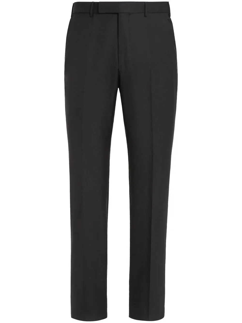 Шерстяные брюки строгого кроя Zegna, черный
Шерстяные брюки строгого кроя Zegna, черный