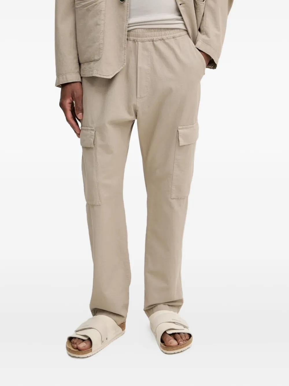 Брюки карго с эластичным поясом Barena, нейтральный
Брюки карго с эластичным поясом Barena, нейтральный