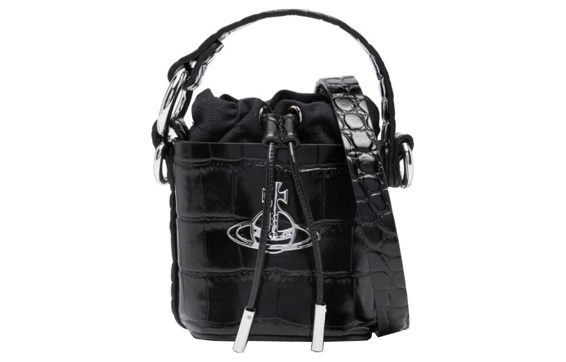 Vivienne Westwood Сумка-ведро из телячьей кожи DAISY
Vivienne Westwood Сумка-ведро из телячьей кожи DAISY