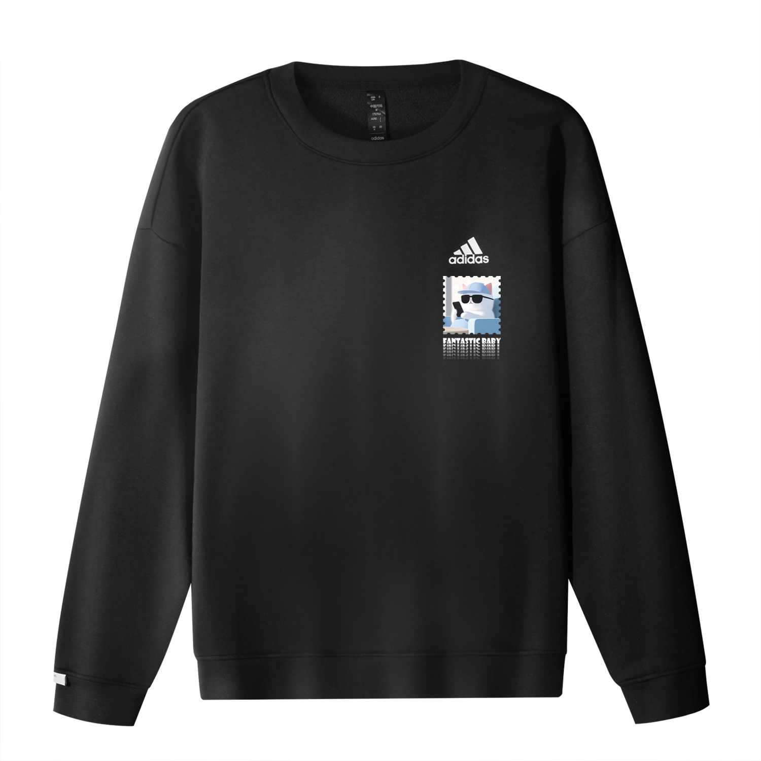 Adidas Свитшот унисекс черный
Adidas Свитшот унисекс черный