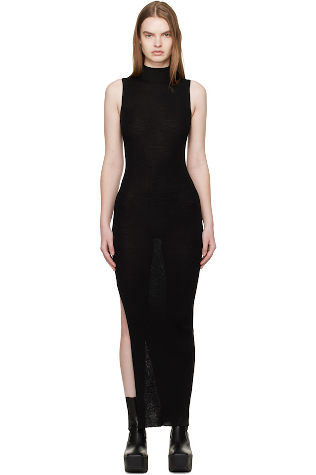 Платье-Миди Temple SL с черепахой Rick Owens, черный
Платье-Миди Temple SL с черепахой Rick Owens, черный