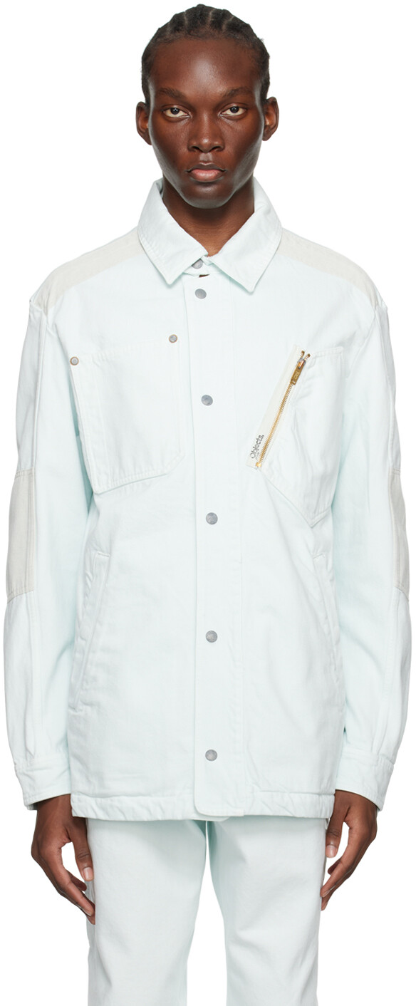 Синяя тисненая джинсовая рубашка Objects IV Life
Синяя тисненая джинсовая рубашка Objects IV Life