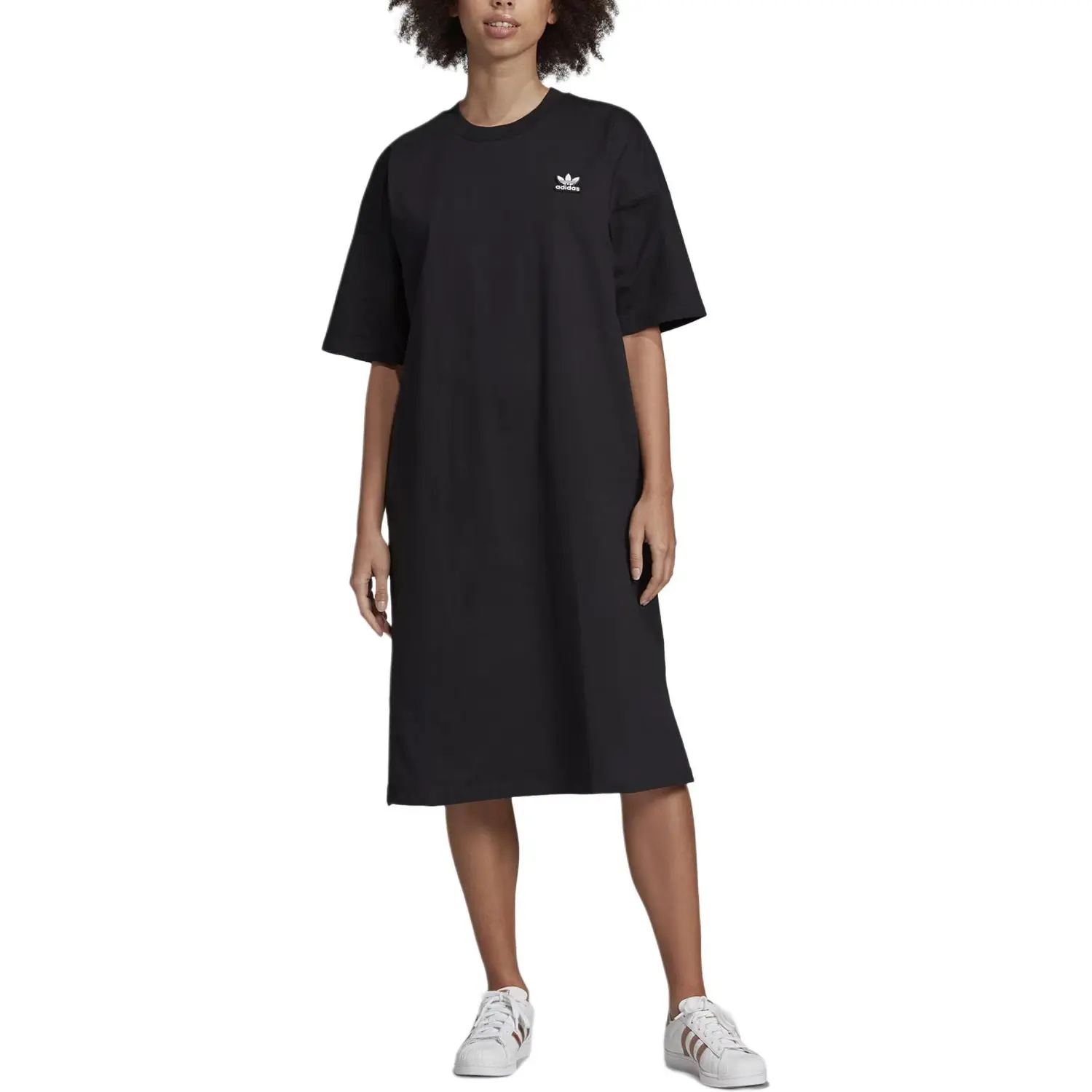 Adidas Originals Женское черное платье с коротким рукавом
Adidas Originals Женское черное платье с коротким рукавом