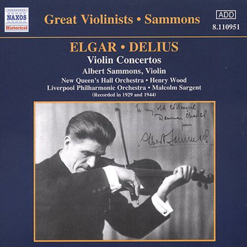 CD диск Delius / Elgar / Sammons / Wood / Sargent: Con Vn/Con VN (BM)
CD диск Delius / Elgar / Sammons / Wood / Sargent: Con Vn/Con VN (BM)