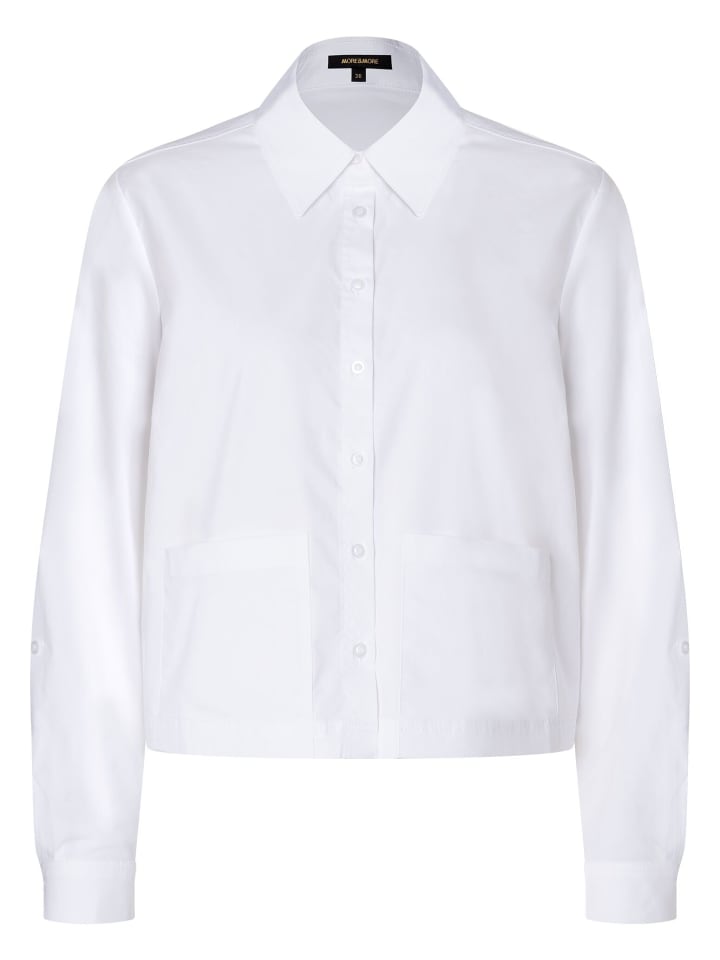 Блузка-пиджак белого цвета More & More
Блузка-пиджак белого цвета More & More