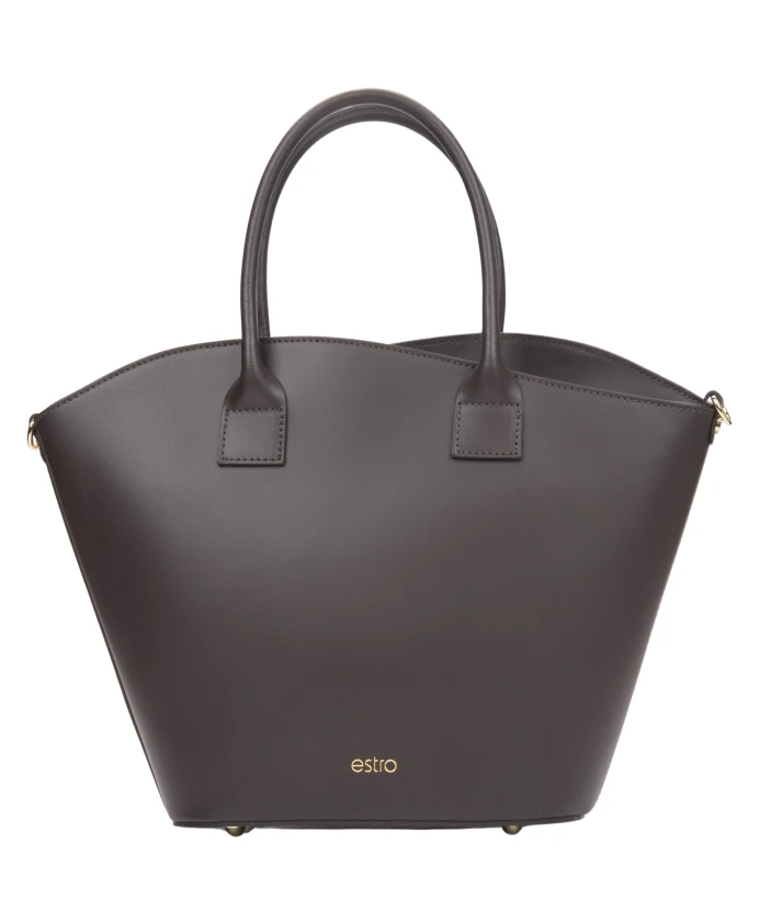 Темно-Коричневая сумка-шоппер премиум-класса из итальянской кожи. Estro, коричневый
Темно-Коричневая сумка-шоппер премиум-класса из итальянской кожи. Estro, коричневый