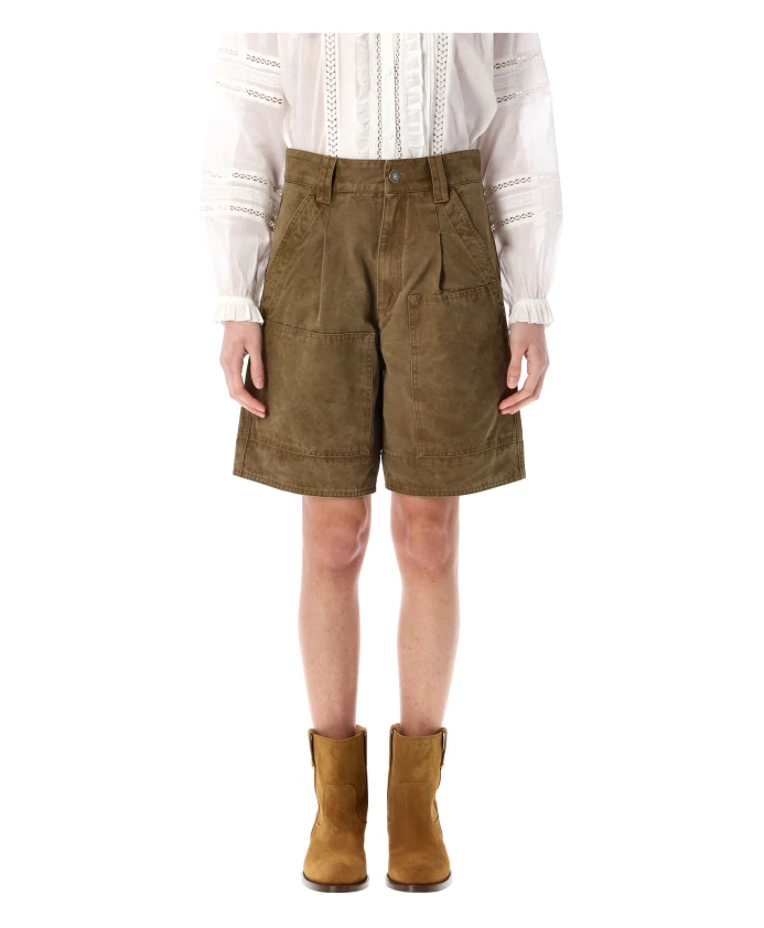 Светло-Бронзовые хлопковые шорты, стильная Катя Marant Ãtoile, коричневый
Светло-Бронзовые хлопковые шорты, стильная Катя Marant Ãtoile, коричневый