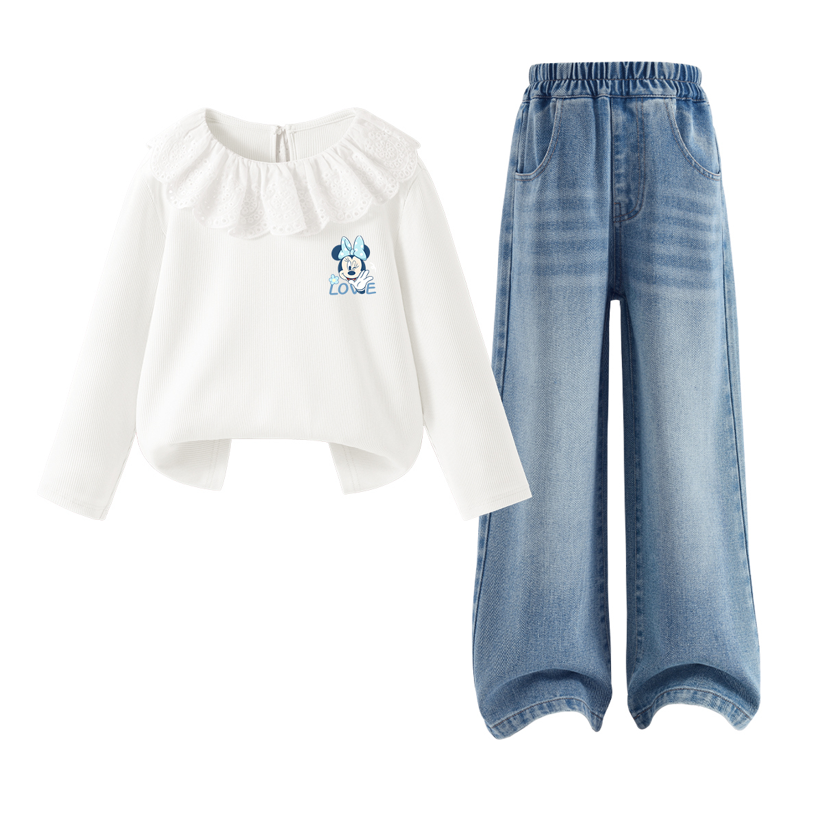 Детская повседневная спортивная одежда Disney, светло-голубой
Детская повседневная спортивная одежда Disney, светло-голубой