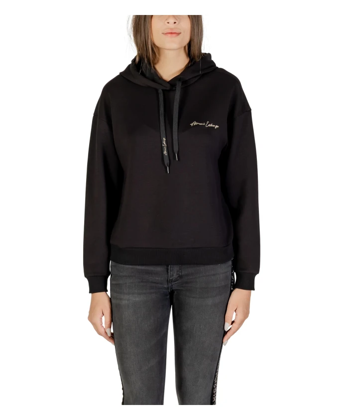 Современная женская толстовка с капюшоном Armani Exchange, черный
Современная женская толстовка с капюшоном Armani Exchange, черный