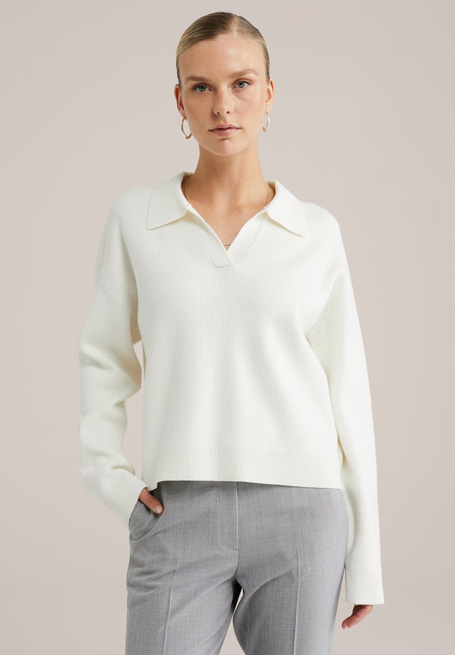 Джемпер WE Fashion Jumper, Offwhite/Off-White
Джемпер WE Fashion Jumper, Offwhite/Off-White