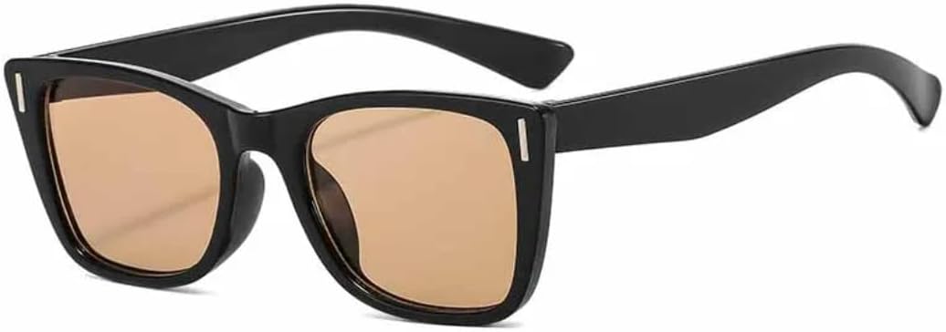 Модные солнцезащитные очки с квадратными заклепками для женщин, роскошные мужские очки для активного отдыха, путешествий и вождения, защита от УФ-излучения UV400 TVTBBVV, Black Tea
Модные солнцезащитные очки с квадратными заклепками для женщин, роскошные мужские очки для активного отдыха, путешествий и вождения, защита от УФ-излучения UV400 TVTBBVV, Black Tea