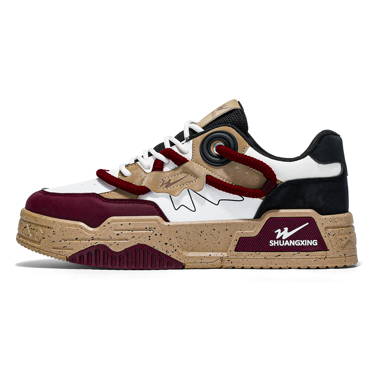 Низкие мужские кроссовки Binary, Burgundy
Низкие мужские кроссовки Binary, Burgundy