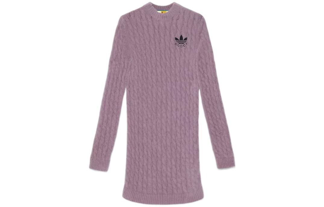 Платье Adidas X Gucci с длинными рукавами, фиолетовый
Платье Adidas X Gucci с длинными рукавами, фиолетовый