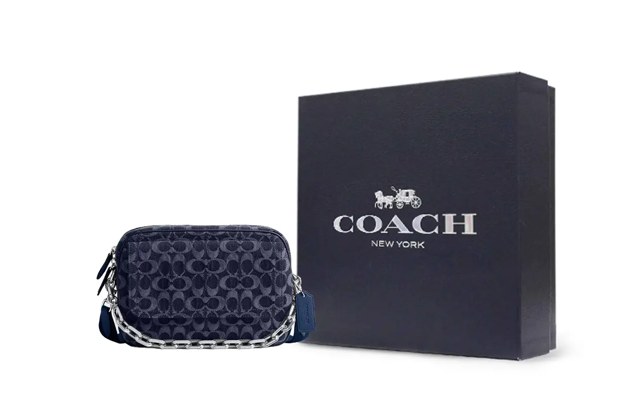 Coach Мужская сумка Charter Denim One Shoulder Handbag Medium, темно-синяя
Coach Мужская сумка Charter Denim One Shoulder Handbag Medium, темно-синяя
