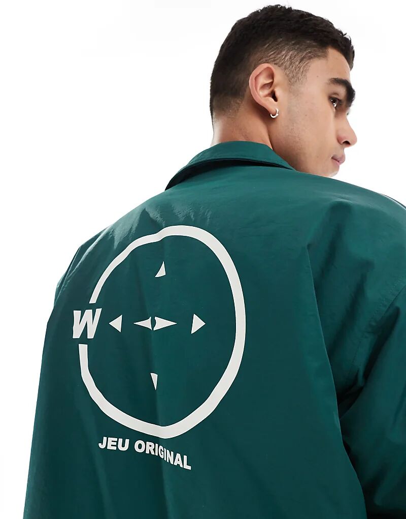 Свободная стеганая куртка для тренера колледжа зеленого цвета с белым принтом ASOS DESIGN, Зеленый, Свободная стеганая куртка для тренера колледжа зеленого цвета с белым принтом ASOS DESIGN
Свободная стеганая куртка для тренера колледжа зеленого цвета с белым принтом ASOS DESIGN, Зеленый, Свободная стеганая куртка для тренера колледжа зеленого цвета с белым принтом ASOS DESIGN