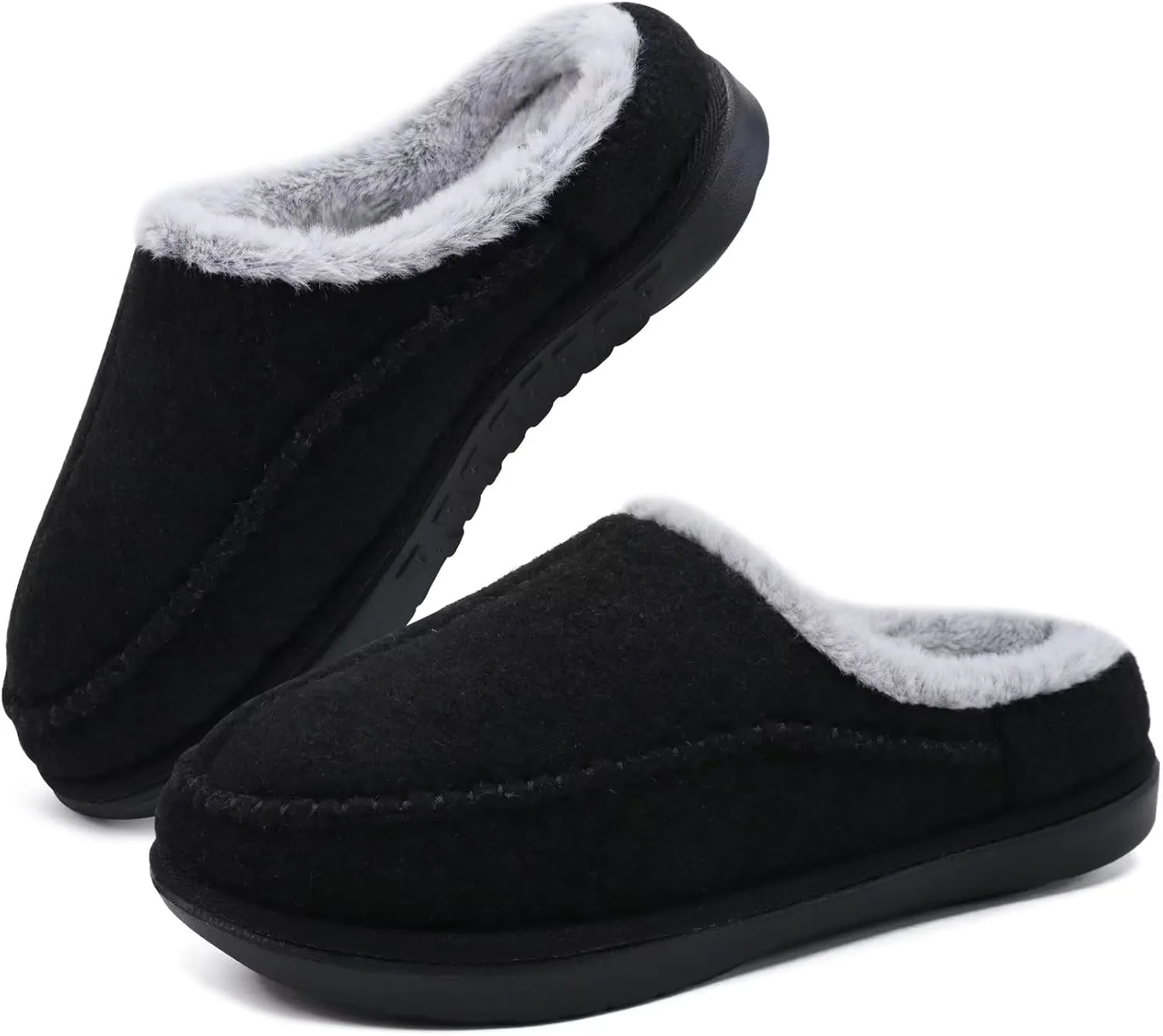 Мужские сабо KuaiLu с поддержкой свода стопы, замшевые, с искусственным мехом, с памятью формы, теплые домашние тапочки, удобные обувь без застежки для спальни, для дома и улицы, резиновая подошва, черный
Мужские сабо KuaiLu с поддержкой свода стопы, замшевые, с искусственным мехом, с памятью формы, теплые домашние тапочки, удобные обувь без застежки для спальни, для дома и улицы, резиновая подошва, черный