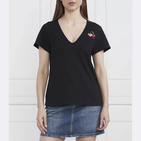 Проблемная футболка обычного кроя Pinko, черный
Проблемная футболка обычного кроя Pinko, черный