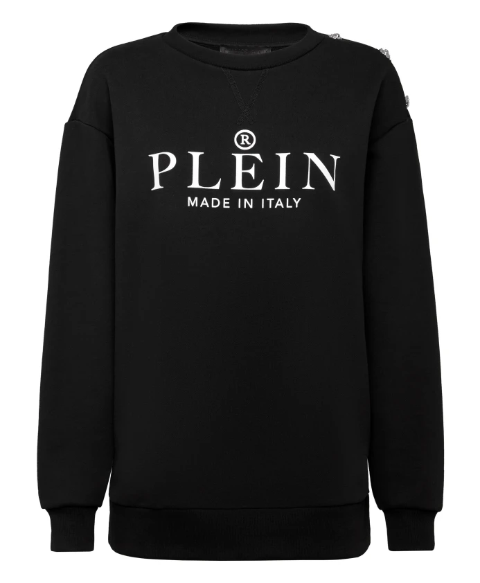 Толстовка как культовый элемент пленэра Philipp Plein, черный
Толстовка как культовый элемент пленэра Philipp Plein, черный