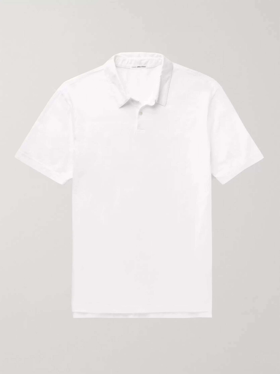 Рубашка поло из хлопкового джерси Supima JAMES PERSE, белый
Рубашка поло из хлопкового джерси Supima JAMES PERSE, белый