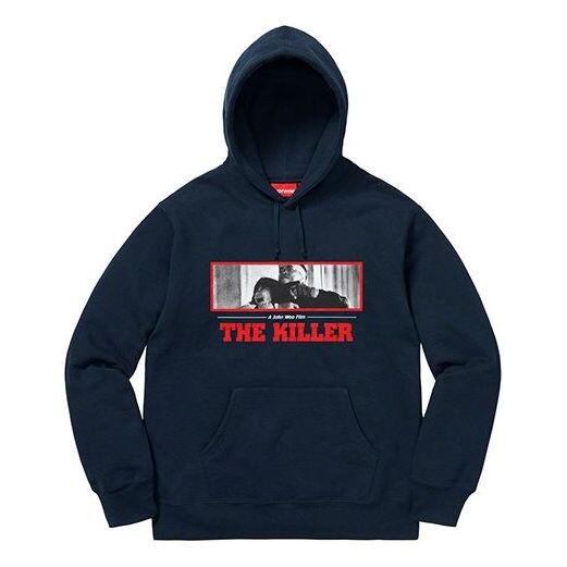Толстовка fw18 the killer hooded sweatshirt navy Supreme, синий
Толстовка fw18 the killer hooded sweatshirt navy Supreme, синий