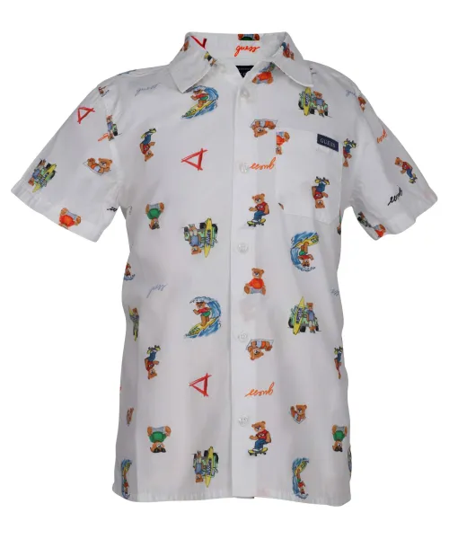 Рубашка Regular fit Guess, белый
Рубашка Regular fit Guess, белый