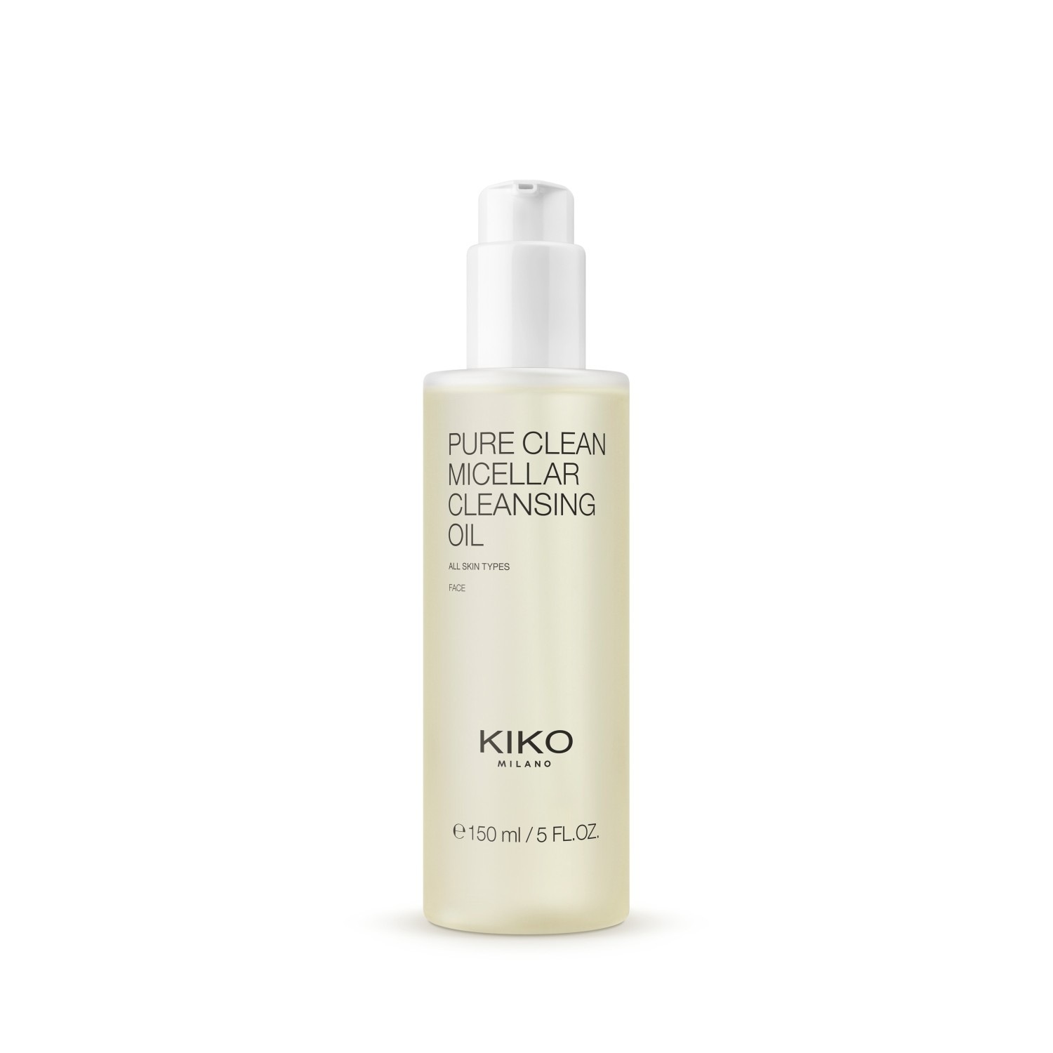 Масло для лица pure clean micellar cleansing oil Kiko Milano, объем 150 мл
Масло для лица pure clean micellar cleansing oil Kiko Milano, объем 150 мл
