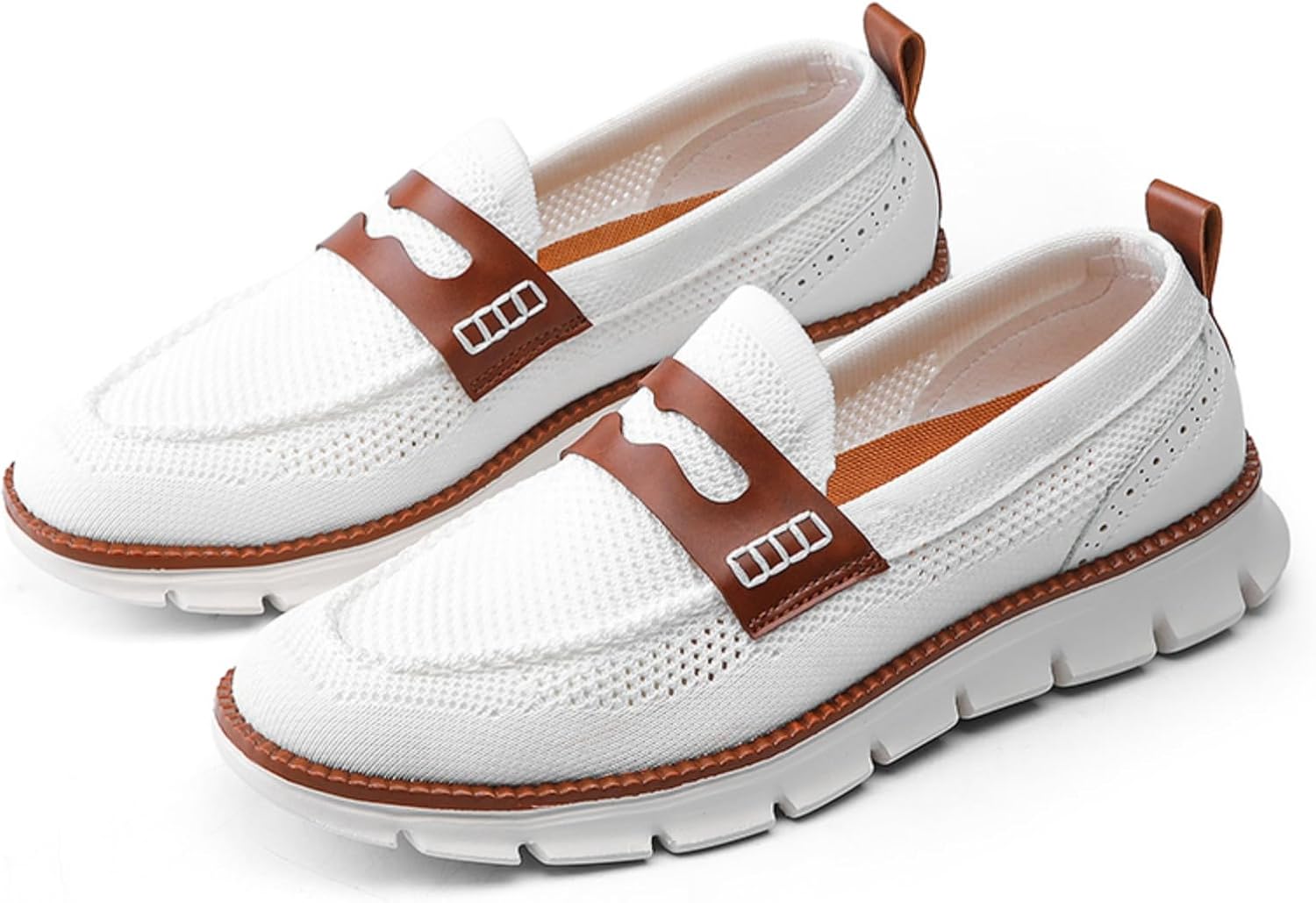 Мужские синие вязаные лоферы - лаковые слипоны - повседневная обувь с кожаными вставками, легкие и удобные для ежедневной носки Aokisx
Мужские синие вязаные лоферы - лаковые слипоны - повседневная обувь с кожаными вставками, легкие и удобные для ежедневной носки Aokisx