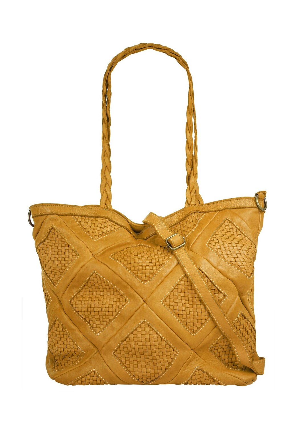 Шопер, натуральная кожа, сделано в Италии Samantha Look, желтый
Шопер, натуральная кожа, сделано в Италии Samantha Look, желтый