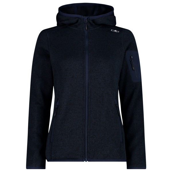 Женская куртка с фиксированным капюшоном, жаккардовая трикотажная 3h19826 - флисовая куртка Cmp, синий
Женская куртка с фиксированным капюшоном, жаккардовая трикотажная 3h19826 - флисовая куртка Cmp, синий