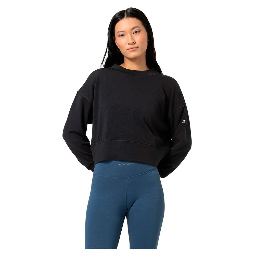 Свитер Super.natural Krissini, черный 
Свитер Super.natural Krissini, черный