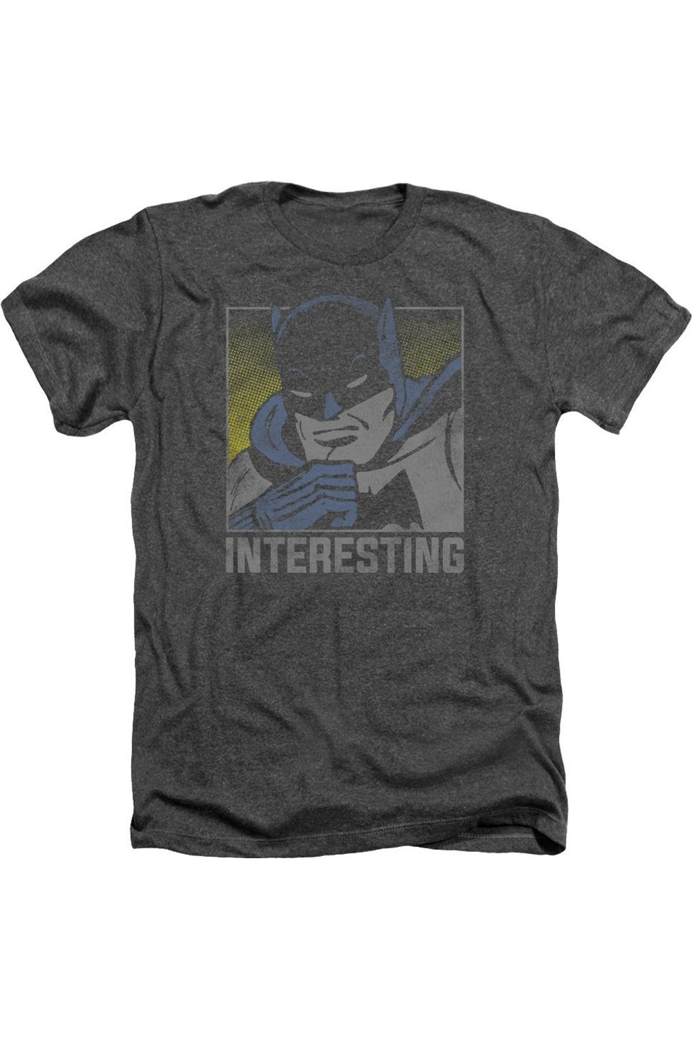 DC Comics Интересная футболка для взрослых Heather Gildan, цвет charcoal
DC Comics Интересная футболка для взрослых Heather Gildan, цвет charcoal