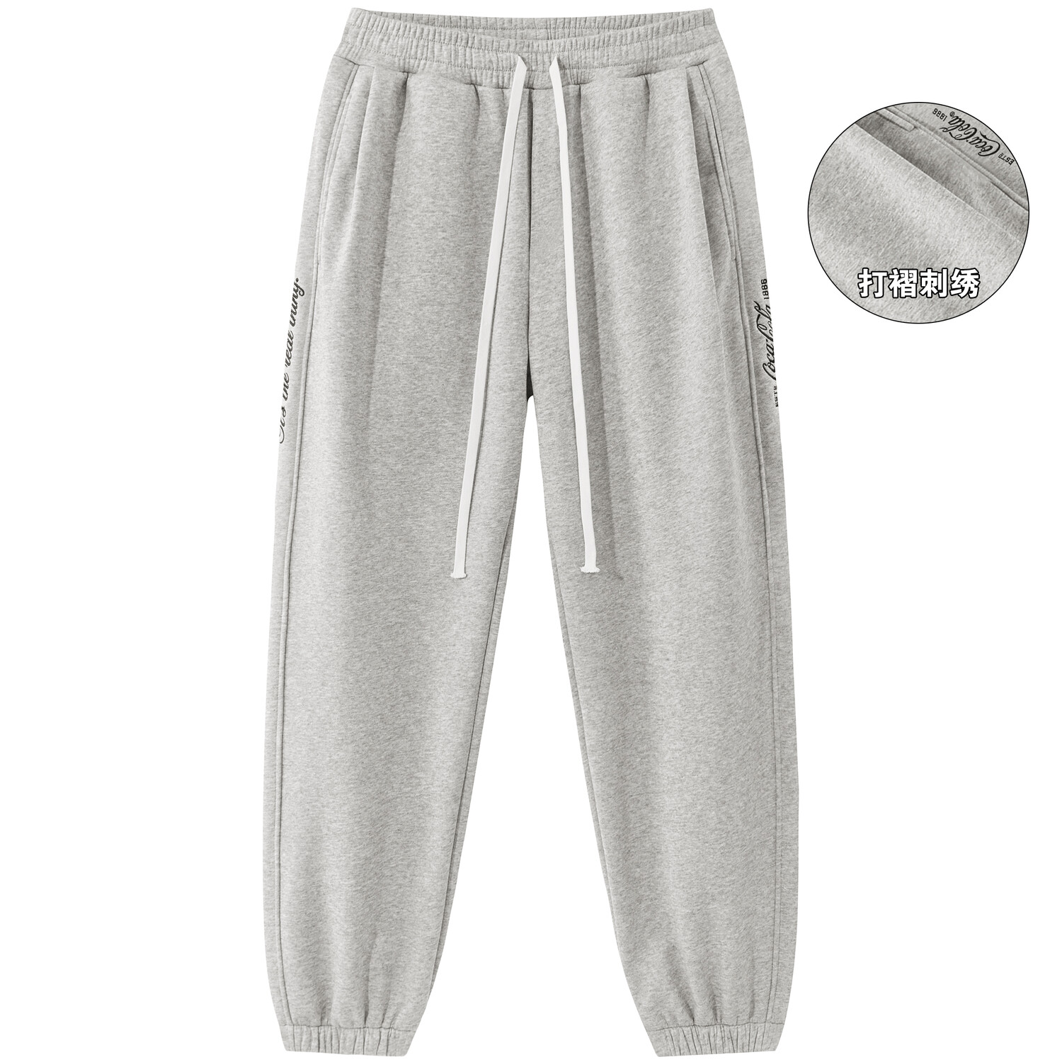 Трикотажные спортивные штаны унисекс Coca-Cola, Черный
Трикотажные спортивные штаны унисекс Coca-Cola, Черный