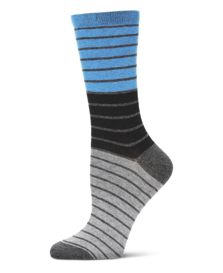 Женские носки в полоску из шерстяной смеси MeMoi, Royal blue
Женские носки в полоску из шерстяной смеси MeMoi, Royal blue