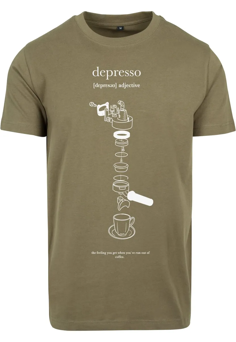 Рубашка с короткими рукавами Mister Tee "Mister Tee Men's Depresso Tee" Mistertee, оливковый
Рубашка с короткими рукавами Mister Tee "Mister Tee Men's Depresso Tee" Mistertee, оливковый