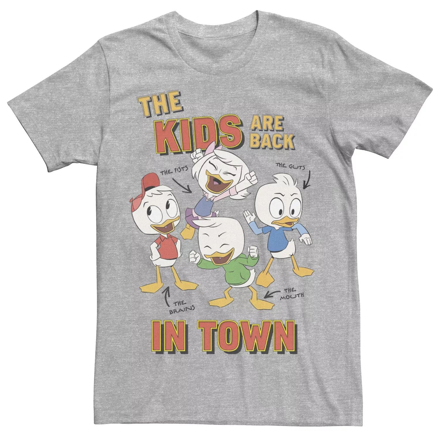 Мужская футболка Disney DuckTales The Kids Are Back In Town Licensed Character
Мужская футболка Disney DuckTales The Kids Are Back In Town Licensed Character